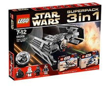 66308-1 Star Wars Bundle Pack Super Pack 3 in 1 - Darth Vader's TIE Fighter