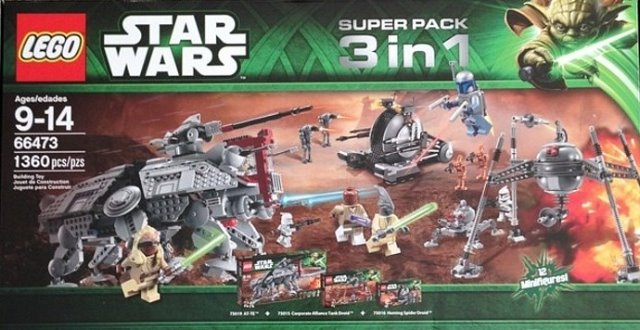 66473-1 Star Wars Bundle Pack Super Pack 3 in 1