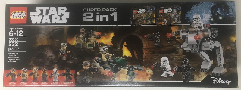 66555-1 Star Wars Bundle Pack, Super Pack 2 in 1