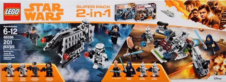 66596-1 Star Wars Bundle Pack, Super Pack 2-in-1