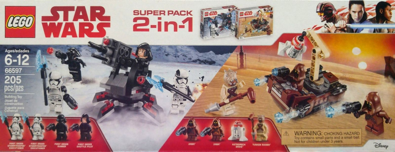66597-1 Star Wars Bundle Pack, Super Pack 2-in-1