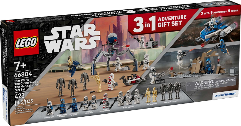 66804-1 Star Wars Bundle Pack 3 in 1 Adventure Gift Set