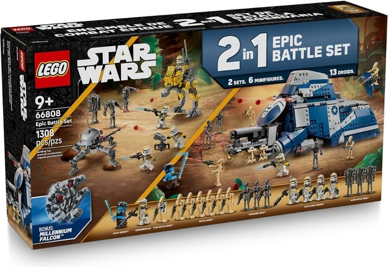 66808-1 Star Wars Bundle Pack 2 in 1 with Bonus Set