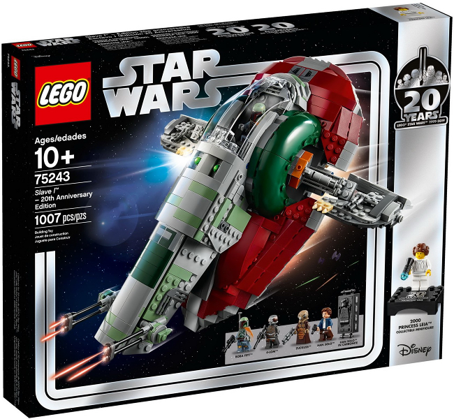 75243-1 Slave I - 20th Anniversary Edition
