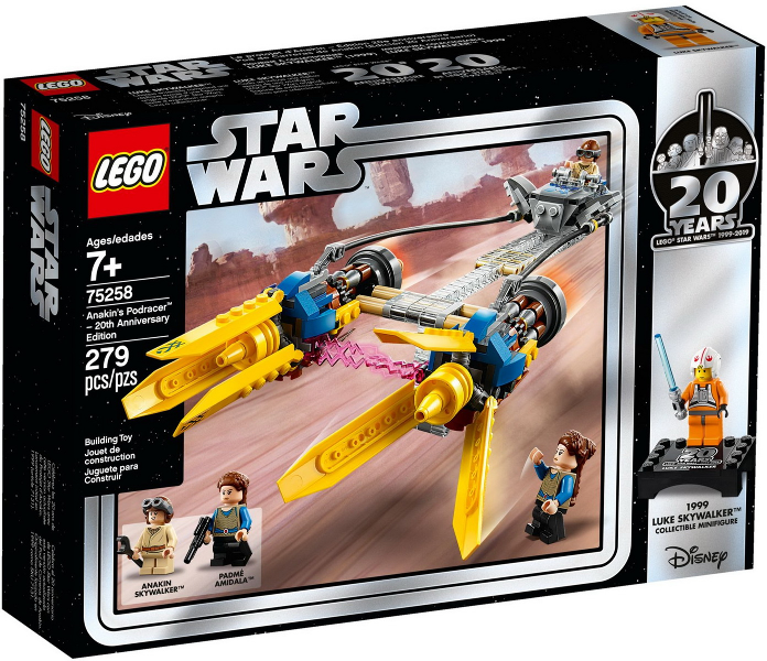 75258-1 Anakin's Podracer – 20th Anniversary Edition