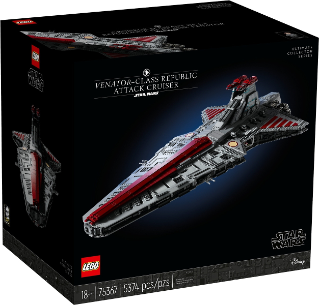 75367-1 Venator-Class Republic Attack Cruiser - UCS