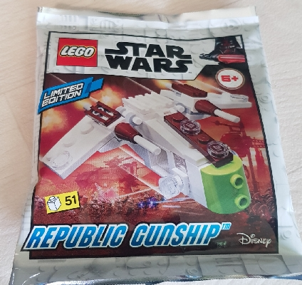 912178-1 Republic Gunship - Mini foil pack