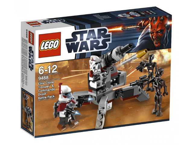 9488-1 Elite Clone Trooper & Commando Droid Battle Pack