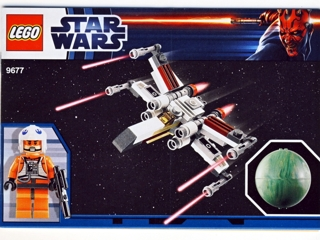 9677-1 X-wing Starfighter and Yavin 4
