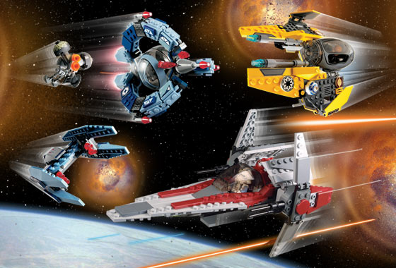 K7283-1 V-wing Space Battle Collection