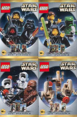 swminifigures-1 Star Wars Minifigure Packs 4-Pack